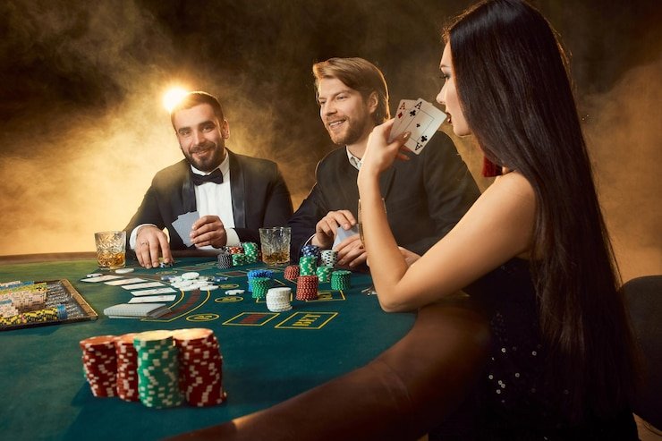 Live blackjack dealer at protogel888 studio