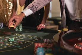 VIP roulette wheel close-up